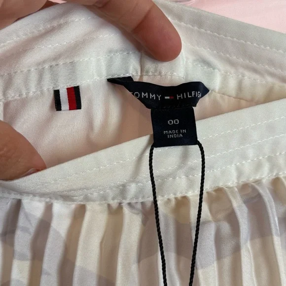 Tommy Hilfiger Adaptive Chiffon Pleated Skirt. Size XS - Picture 6 of 9